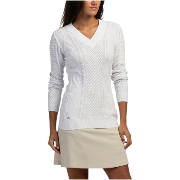 NVO Upf 40 Textured Bala Sweater - Picture 1 of 3